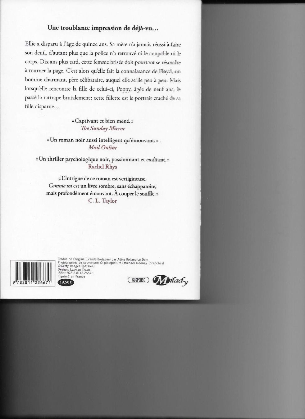 Libri: COMME TOI de Lisa Jewell – Nuovo (secondo la descrizione) da Yverdon-les-Bains venduto da Monique6 1