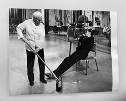 Foto 1966 Charlie Chaplin in Gräfin von Hong Kong
