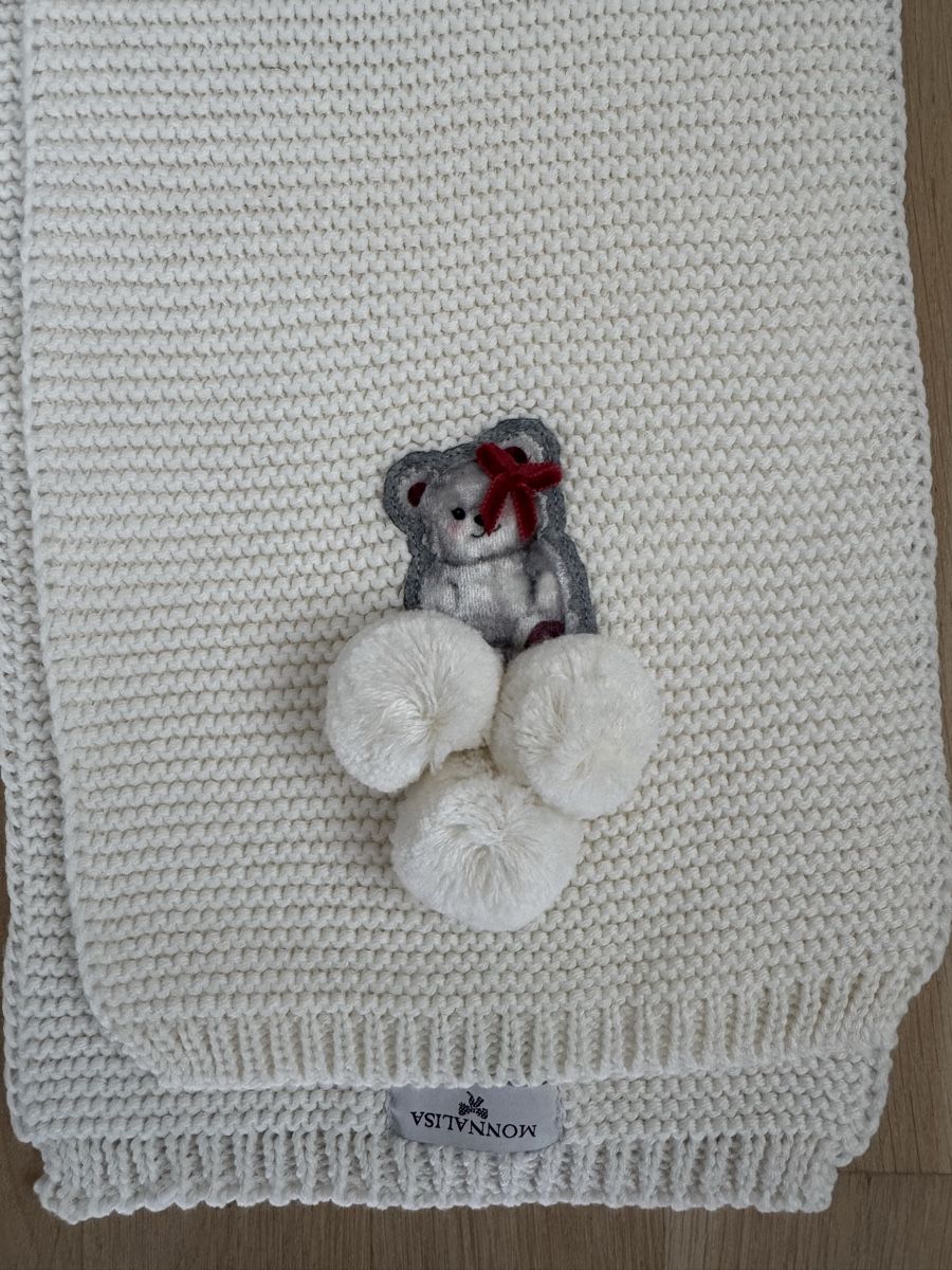 Sonstige Jungenkleidung: Monnalisa Strickschal Grösse 104-110 – Neu und originalverpackt aus Laufen von AnnaBlunschi 1