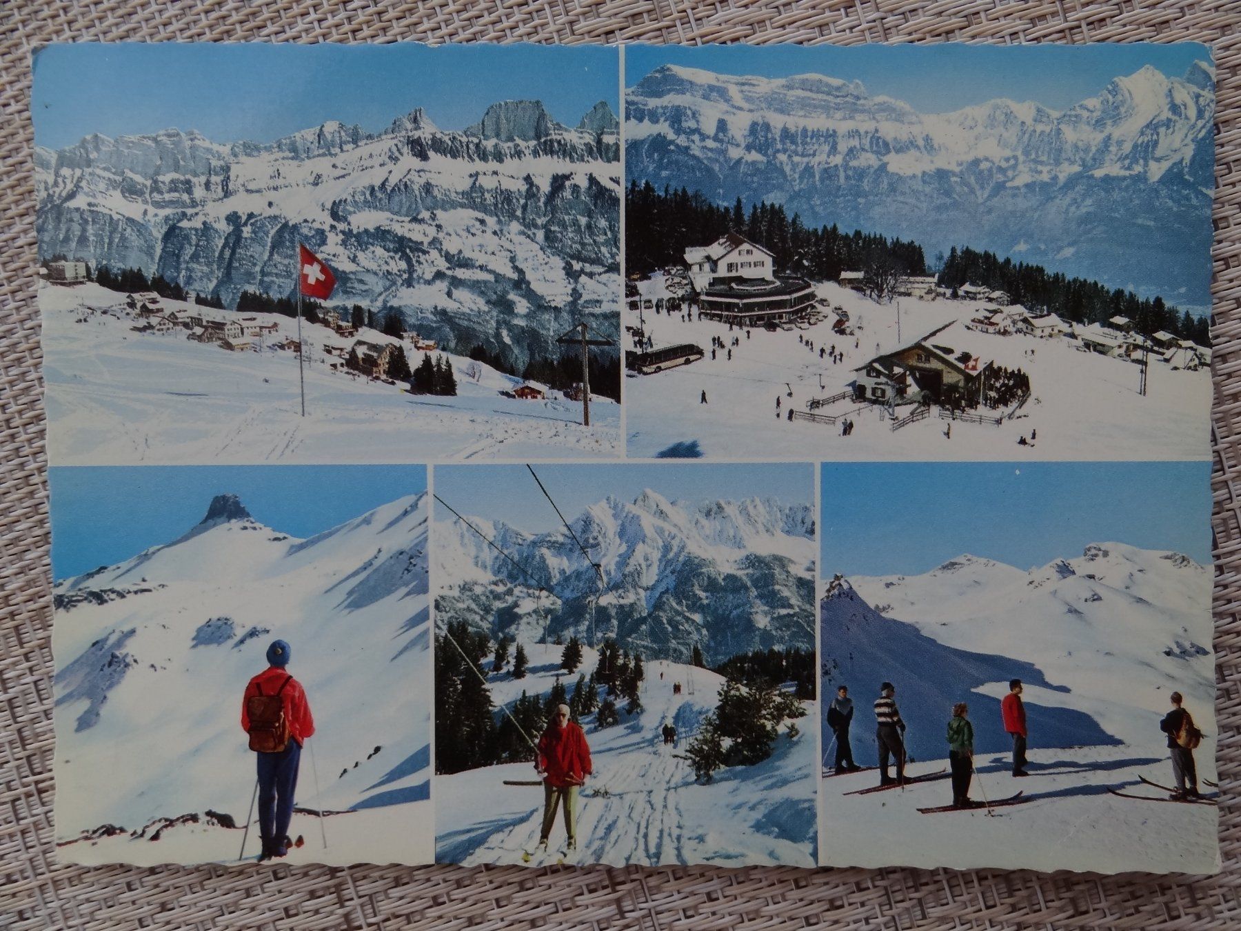 Cartoline postali: Flumserberg - St. Galler Oberland - 1968 – Usato da St Léonard venduto da Riglin