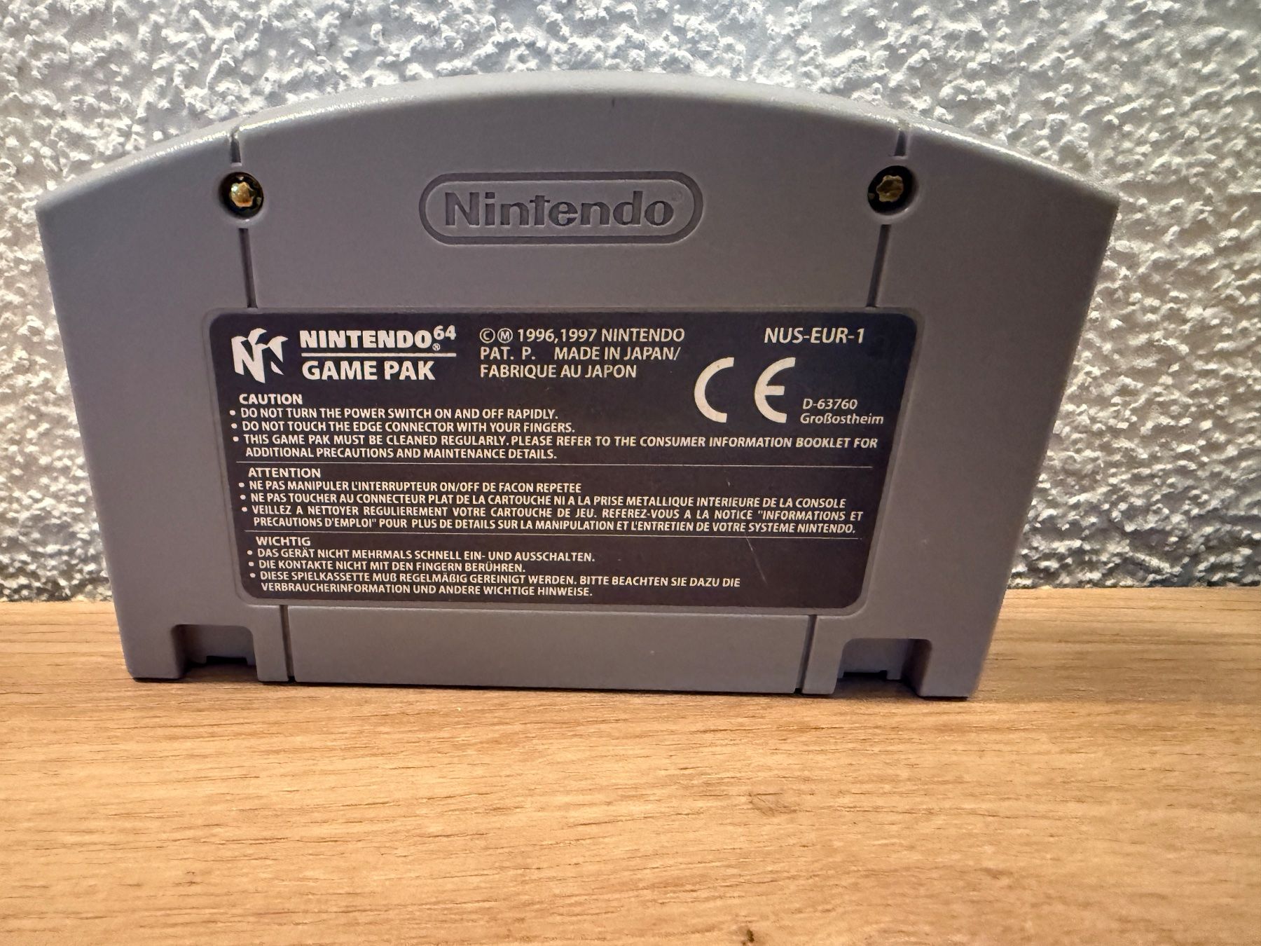Nintendo Jeux: F1 Pole Position 64 / Nintendo 64 – D'occasion à Steffisburg par Copy22 1