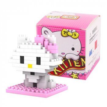 Nanoblock Baukästen: 9101 Loz - Hello Kitty #2 – Neu und originalverpackt aus Gelfingen von ruest-online