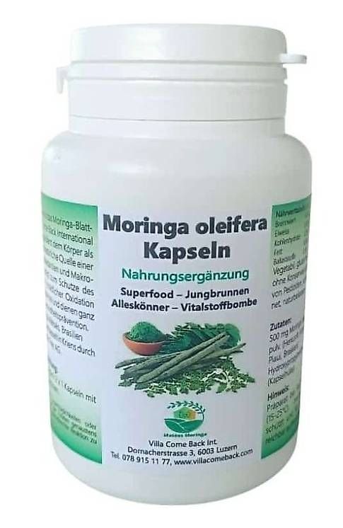 Cibi & Specialità: Moringa Blattpulver Kapseln – Nuovo e nell'imballaggio originale da Luzern venduto da ivo_schild
