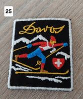Badge , Patch, Aufnäher , Davos, "Langläufer" (25)