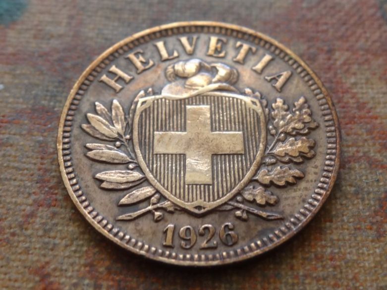 Tutti le monete: 2 Rp. 1926  (C) – Usato da Romanel-sur-Lausanne venduto da Swift13