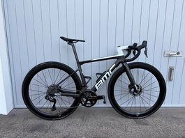 BMC Teammachine SLR 01 TWO Gr. 47, Rennrad, schwarz-weiss