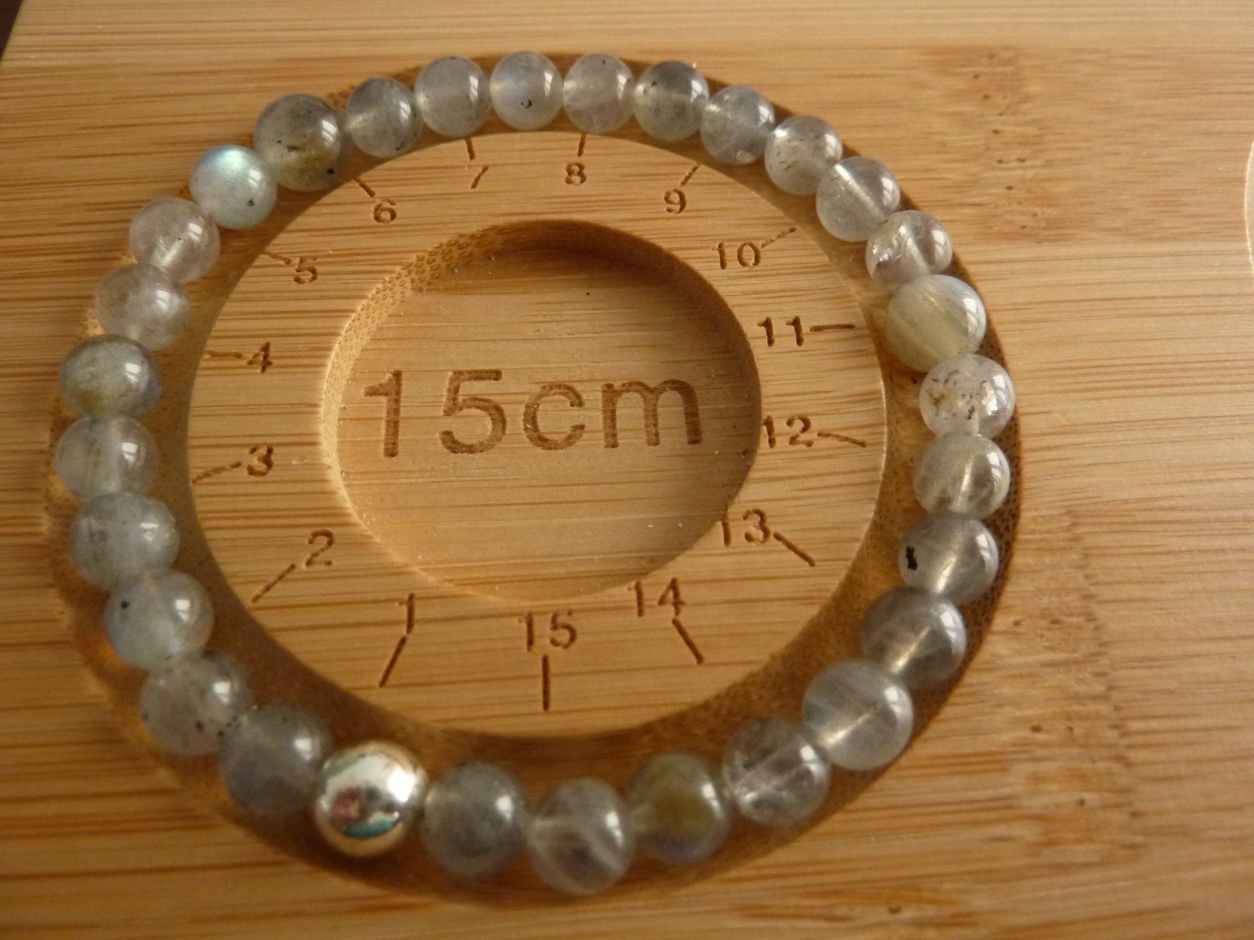 Armbänder & -reifen: Labradorit 6 und 8 mm Perlen Elast  Armband – Neu (gemäss Beschreibung) aus Hombrechtikon von mincky