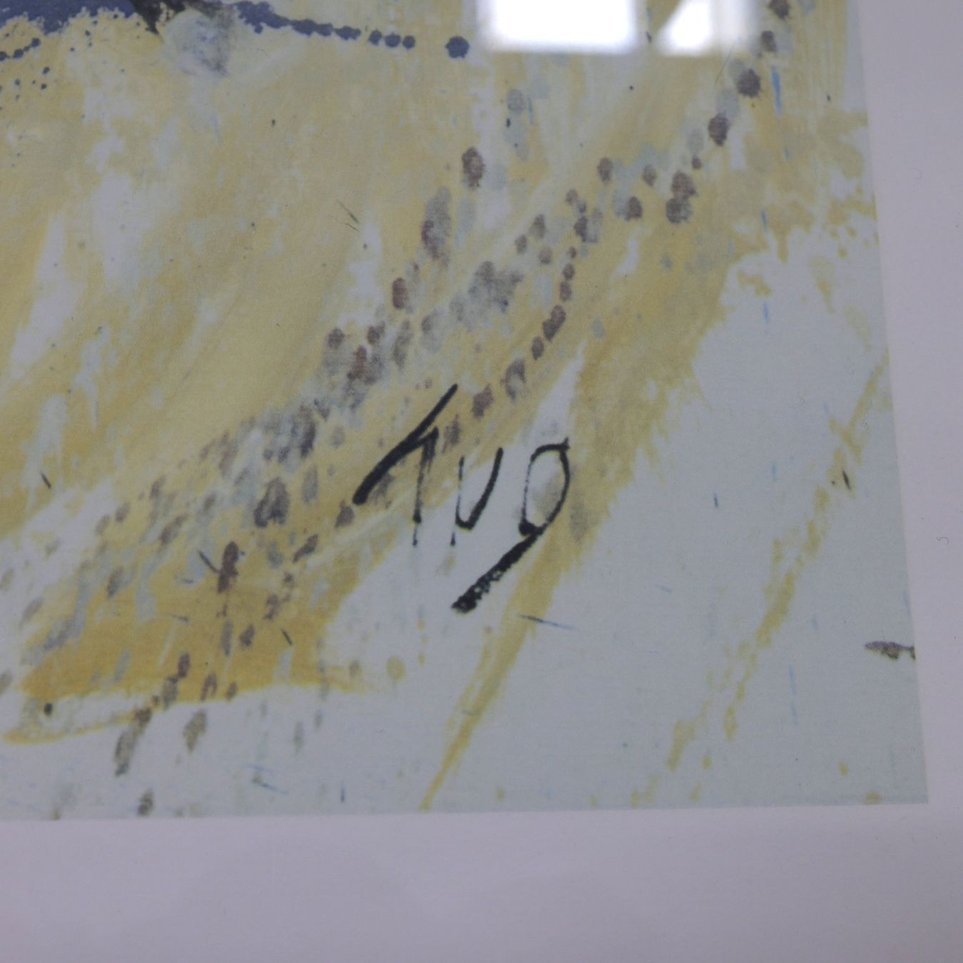 Arts picturaux & lithographies: FRITZ HUG - Fliehende Zebras - Lithographie – D'occasion à Volketswil par brockipfannenstil 1
