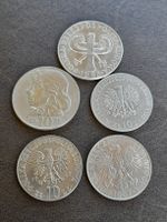 Lot 5 Münzen Złotych Polen 