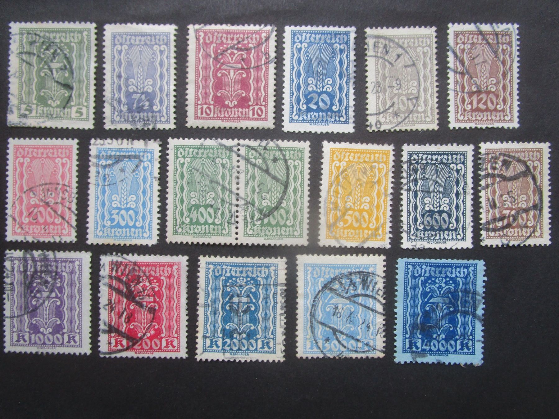 Tutti i francobolli: Österreich   1922/24 – Usato da Dürnten venduto da tu5bo9