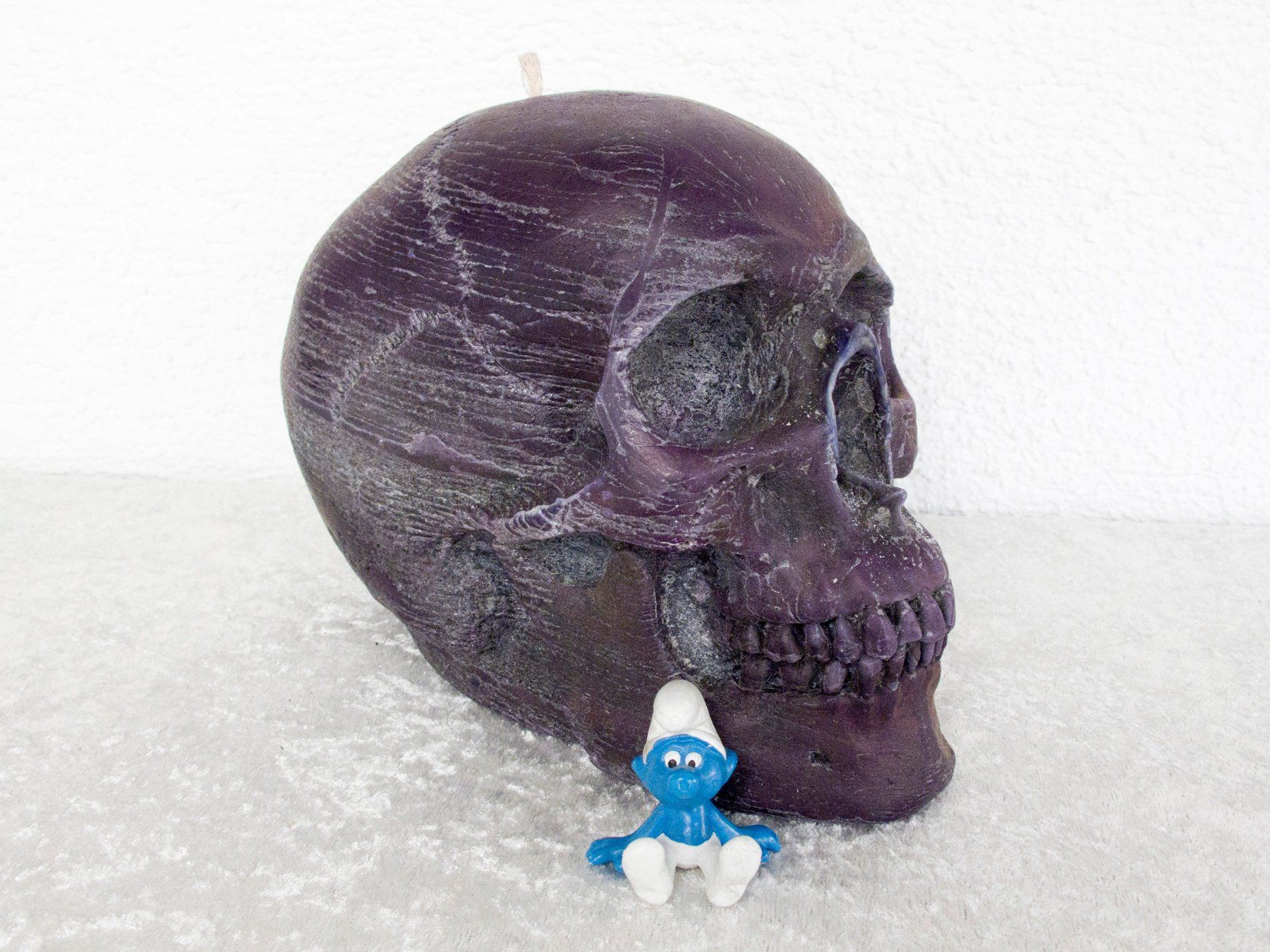 Sculture & Statue: TOTENKOPF KERZE Skull Skulptur in Originalgrösse – Usato da Blauen venduto da wosonst 5