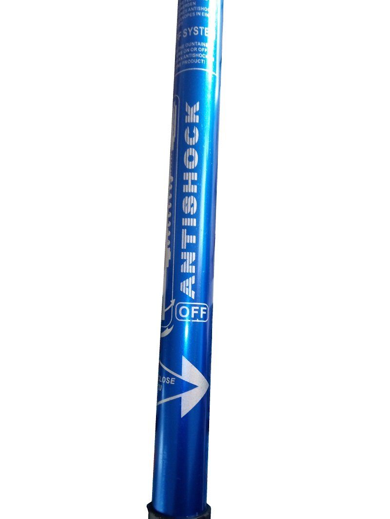 Wanderstöcke: 2er Set Wanderstöcke bis 130 cm - Blau – Neu und originalverpackt aus Werdenberg von EXA-Outdoor 4