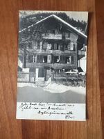 AK  1911 Berggletscherführer Chalet Berneroberland  (G1761)