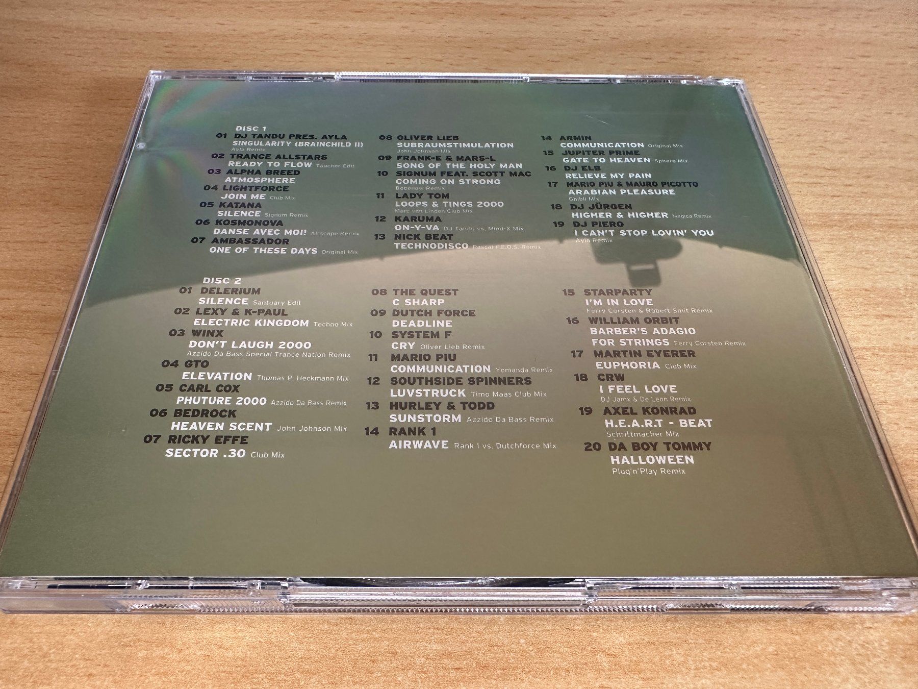 CD: Various – Trance Nation 02 >> 00 - 2 CD – Usato da Rikon im Tösstal venduto da Alpenmutz 3