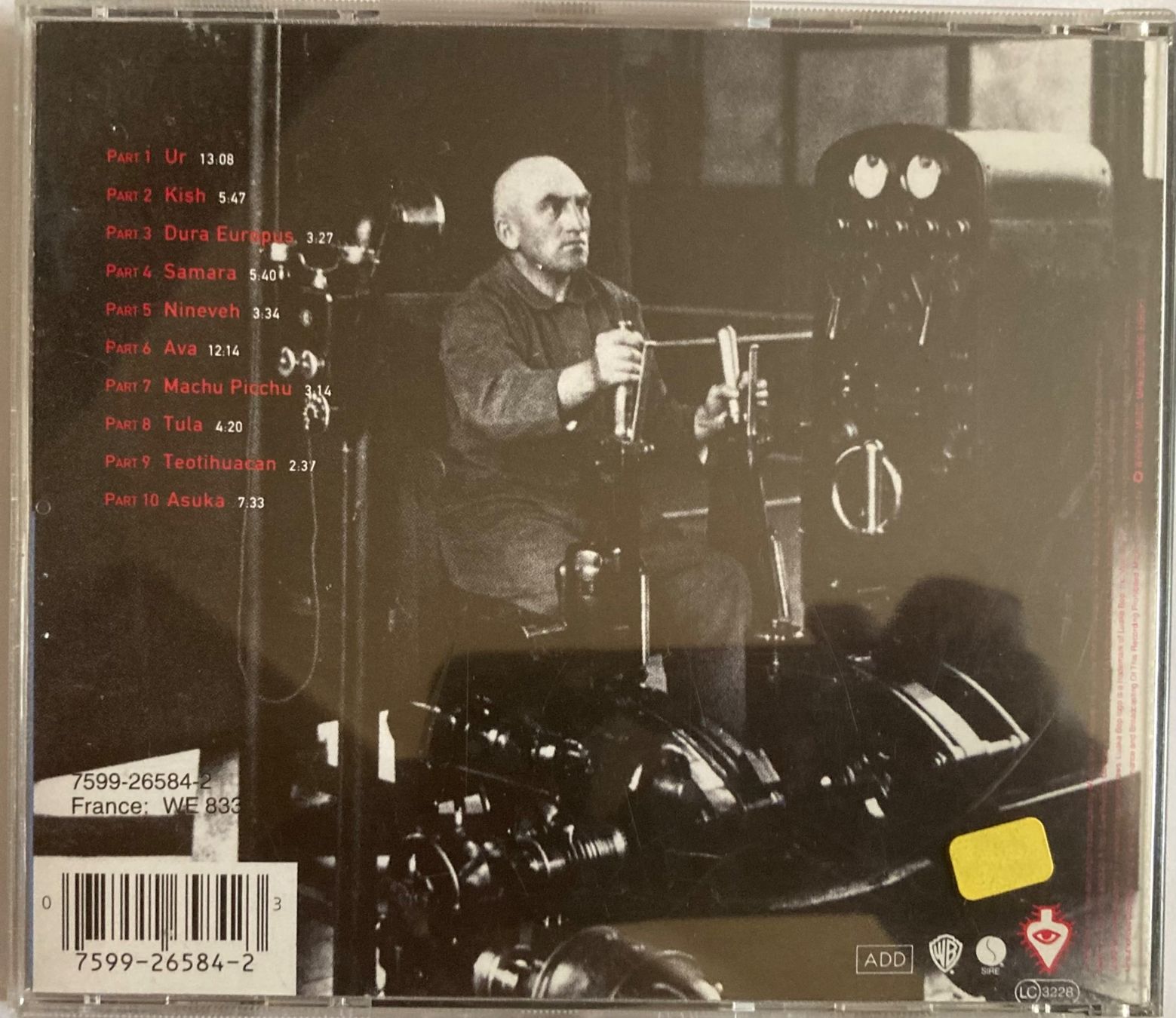 CD: DAVID BYRNE - THE FOREST – Usato da Poliez-Pittet venduto da Newtown-Records 1
