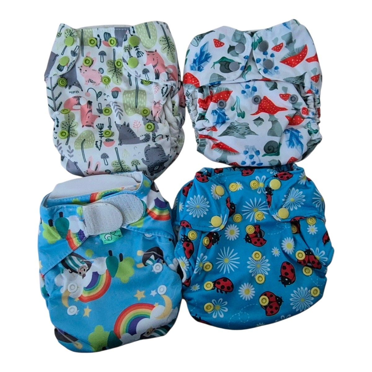 Windeleimer & Windeln: Stoffwindelset Onesize – Gebraucht aus Bilten von CorinneK87 2