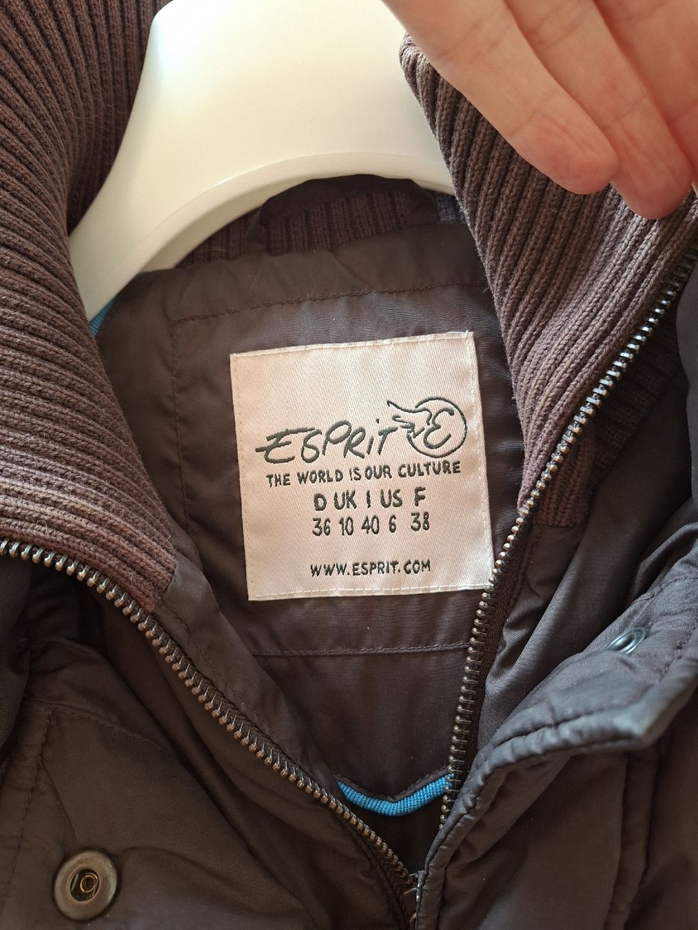 Esprit Mäntel: doudoudoune brune esprit 36 – Neu (gemäss Beschreibung) aus Chardonne von hel_h5k2 4