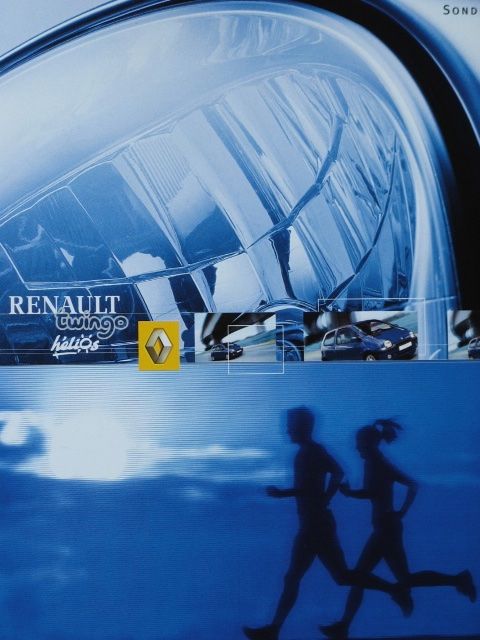 Renault Documenti: Prospekt Renault Twingo Hélios 2001 – Usato da Hausen AG venduto da deliec