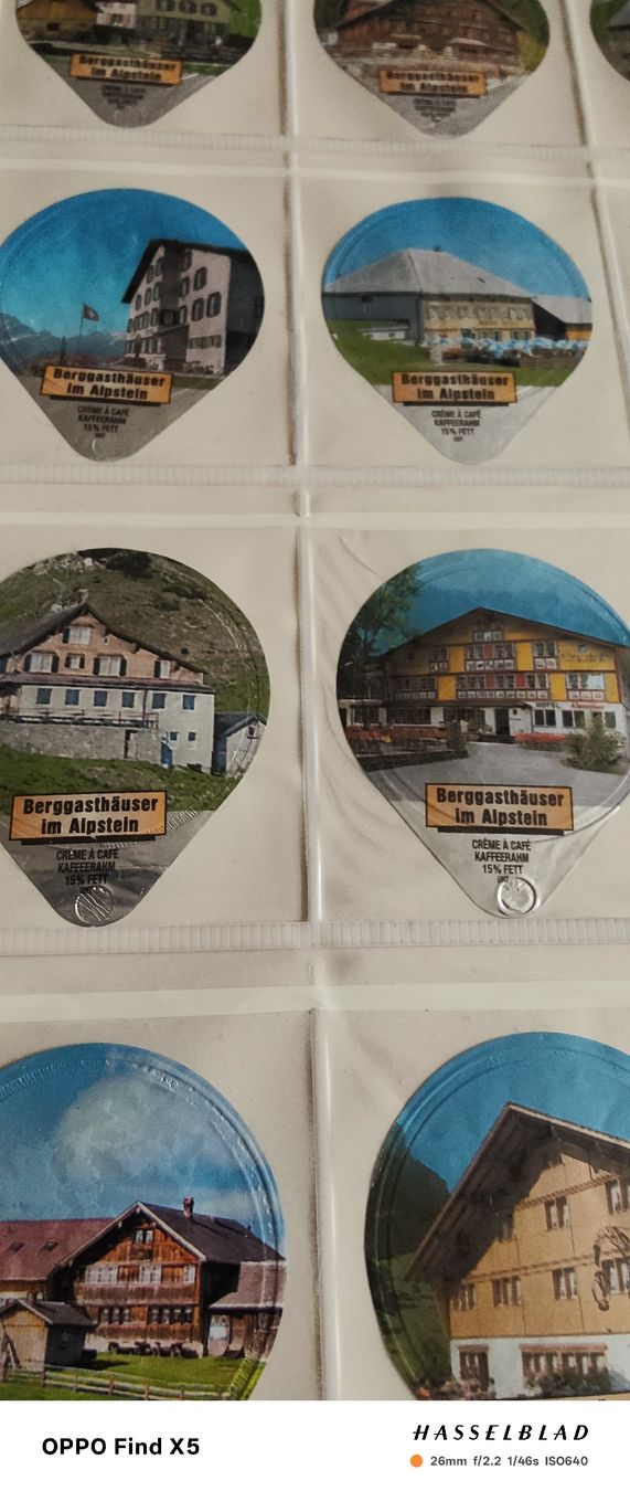 Kaffeerahmdeckel: Kaffeerahmdeckeli – Gebraucht aus Volken von katz5 9