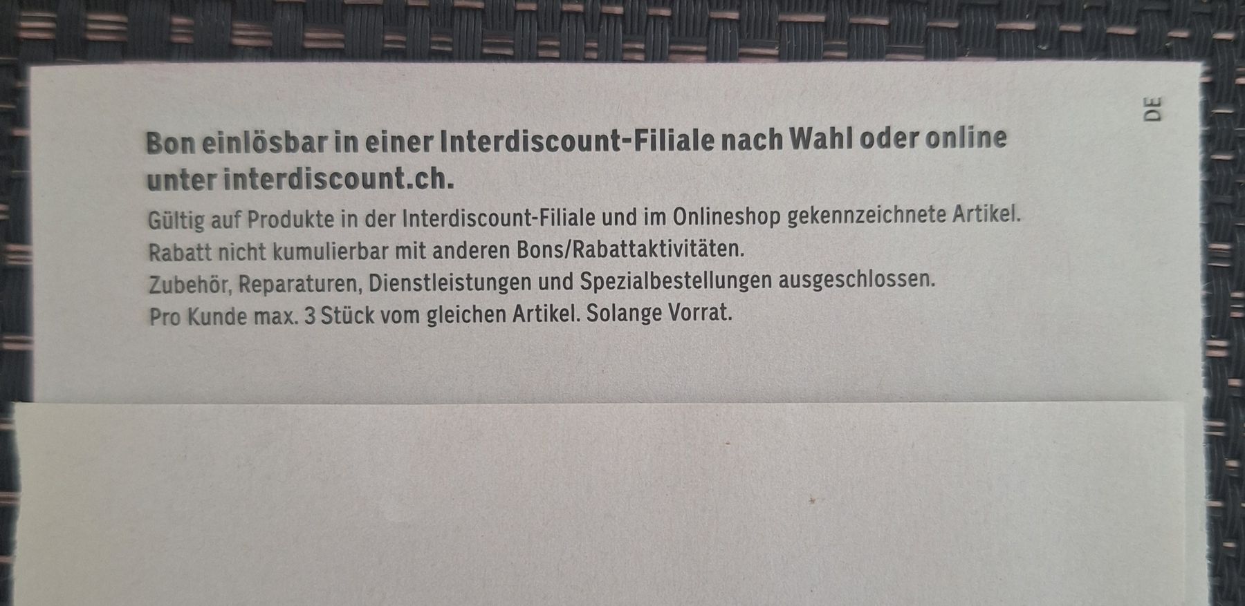 Interdiscount Gutscheine: Interdiscount 20% Rabatt auf HP Drucker Rabattbon – Neu und originalverpackt aus Volketswil von nibin99 1