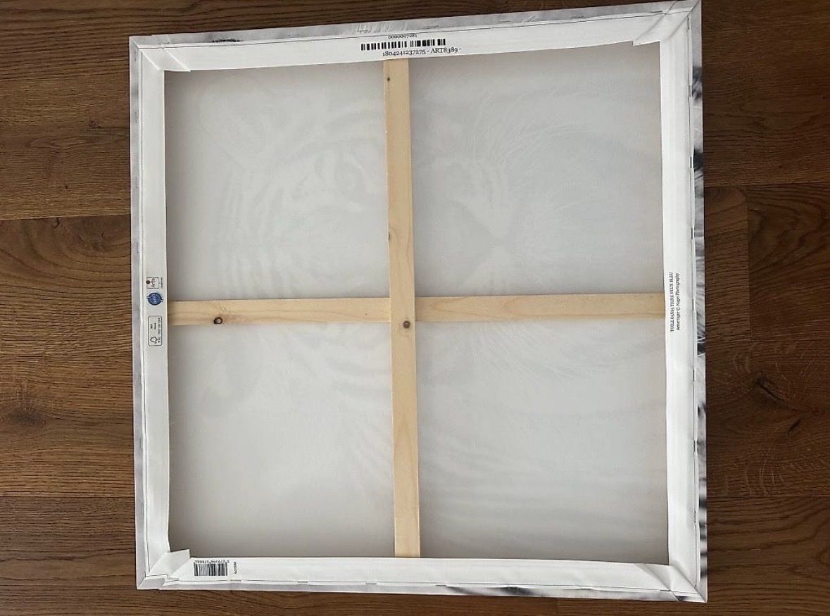 Foto & Immagini: Leinwandbild Tiger - neuwertig - 65x65cm – Usato da Wangen SZ venduto da Jaay_Sky 1