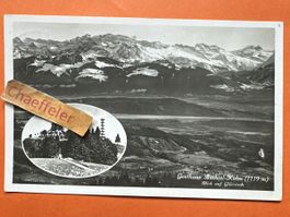 1936 Bachtel-Kulm, Gasthaus, Blick auf Glarisch!