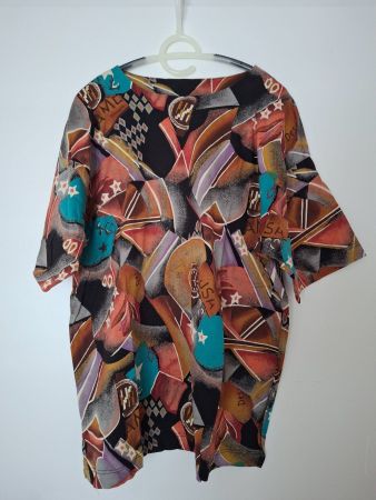 Damen Shirt bunte Muster XL 48/50 C&A