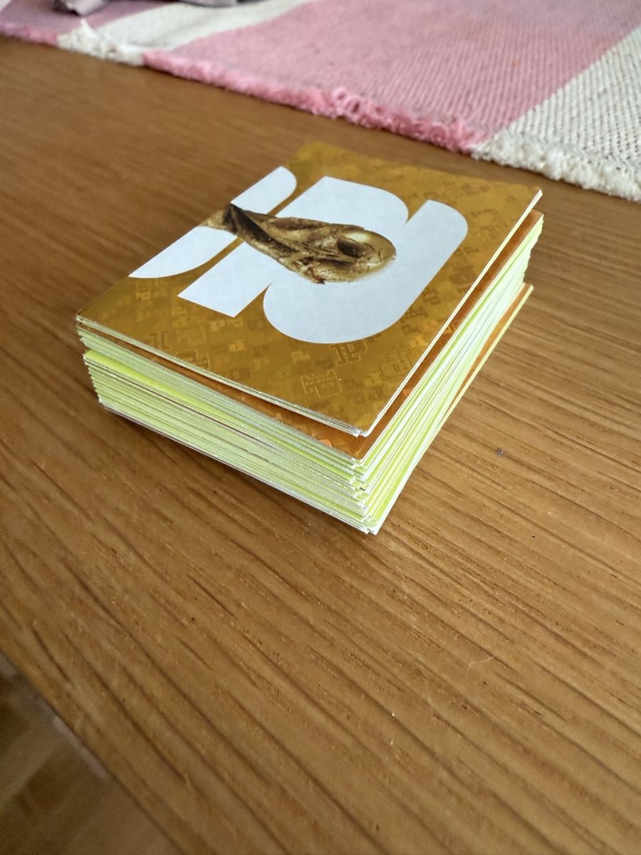 Panini Cartes à collectionner: 80 Panini-Sticker, sortiert keine doppelten.  – D'occasion à Zug par Benjikur