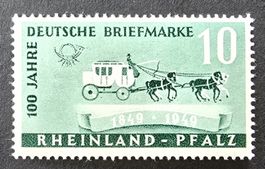 Frz.Zone Rheinland-Pfalz-Mi 49 ** (1949)