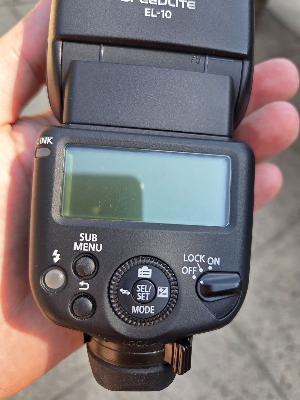 Canon Blitze: flash Canon EL-10 – Neu (gemäss Beschreibung) aus collombey von Subaluna 1