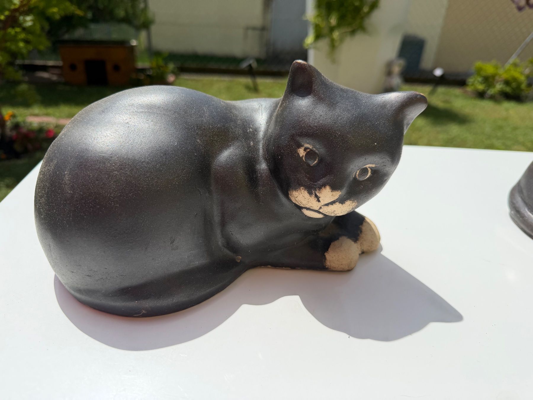 Sculptures & Statues: Skulpture Katze für Garten oder Haus – D'occasion à Cugnasco par tizianaq