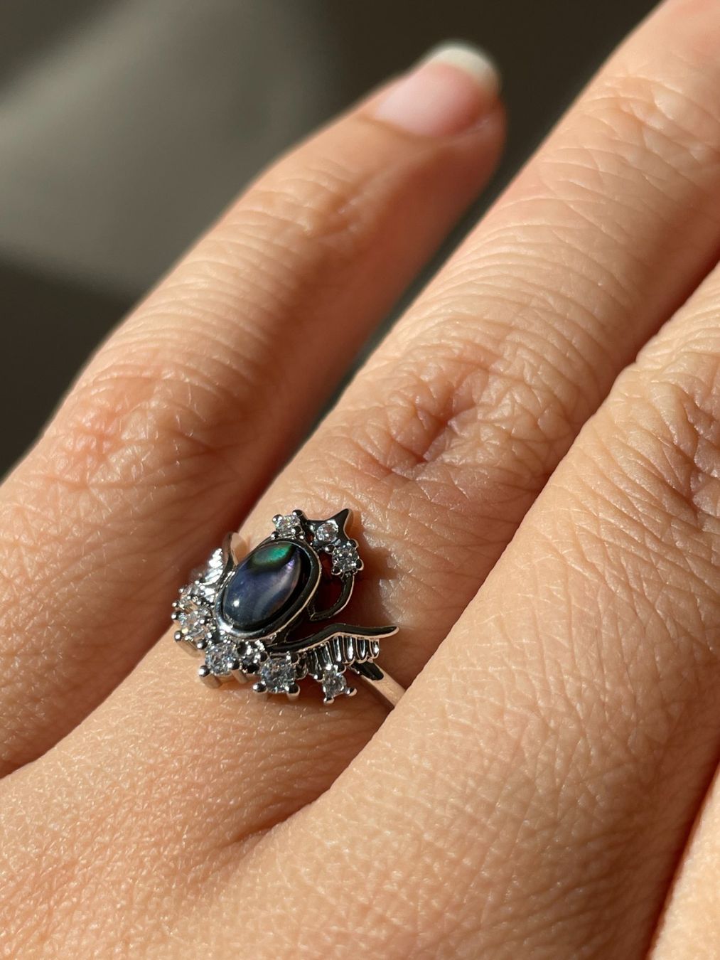 Anelli: Abalone-Muschel-Ring – Nuovo e nell'imballaggio originale da Schiers venduto da sisikristall 3