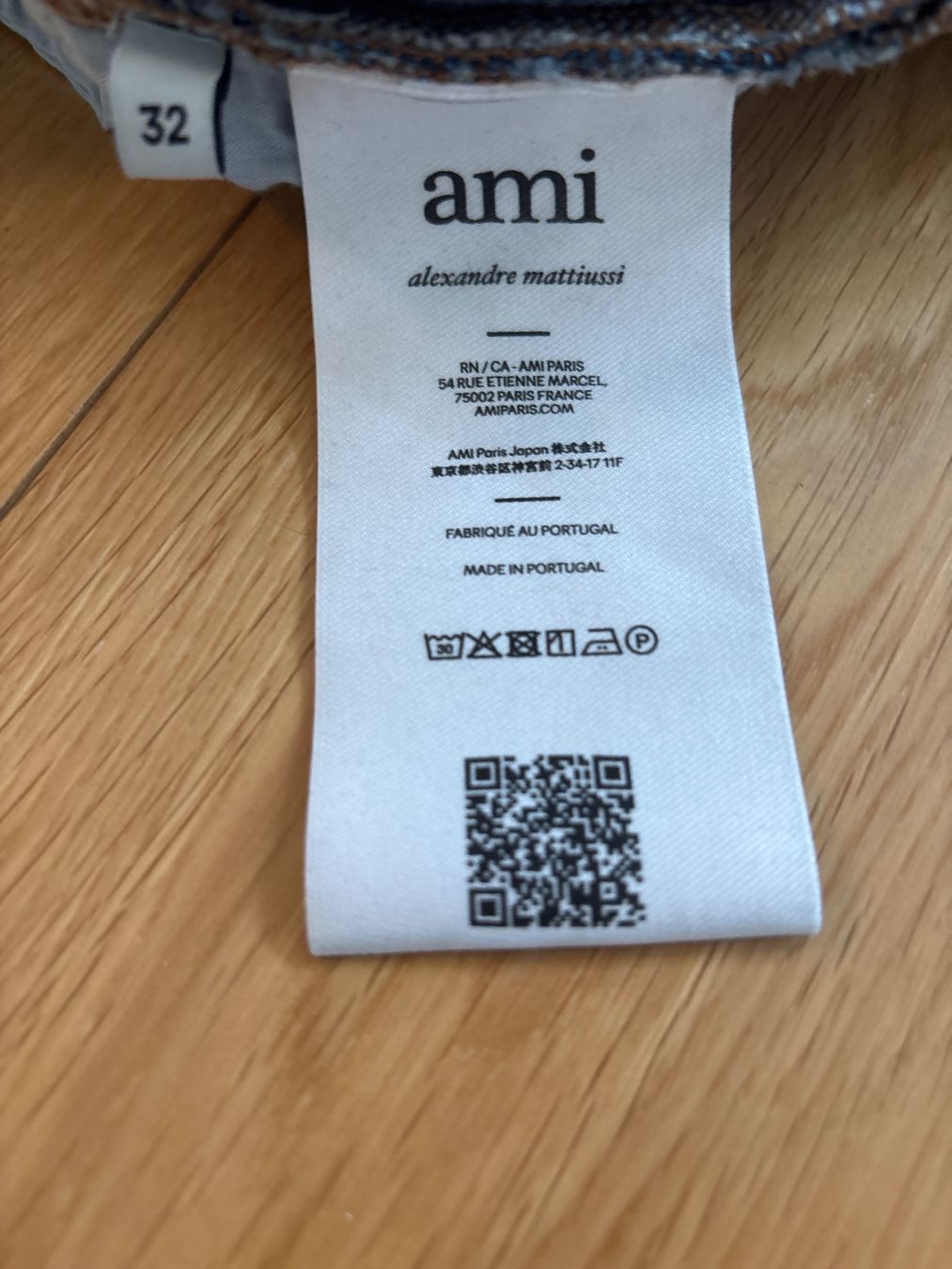 Jeans: Ami Paris Straight Cut Blue Jeans – Usato da Effretikon venduto da StoneIsland8604 2