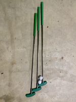Minigolfschläger Set 3 Stk mit 2 Bällen
