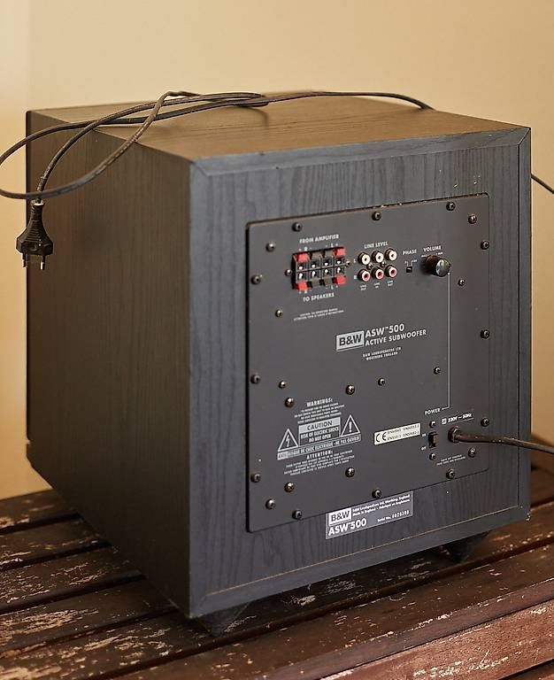 Casse acustiche: B&W ASW500 – Usato da tolochenaz venduto da timeband 2