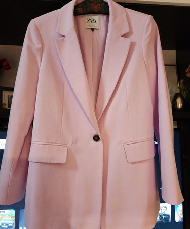 Zara Blazer Rosa Gr.M- Perfekt für den Frühling!
