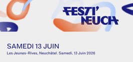 1 Billet Festi'Neuch Samedi, 13 Juin 2026