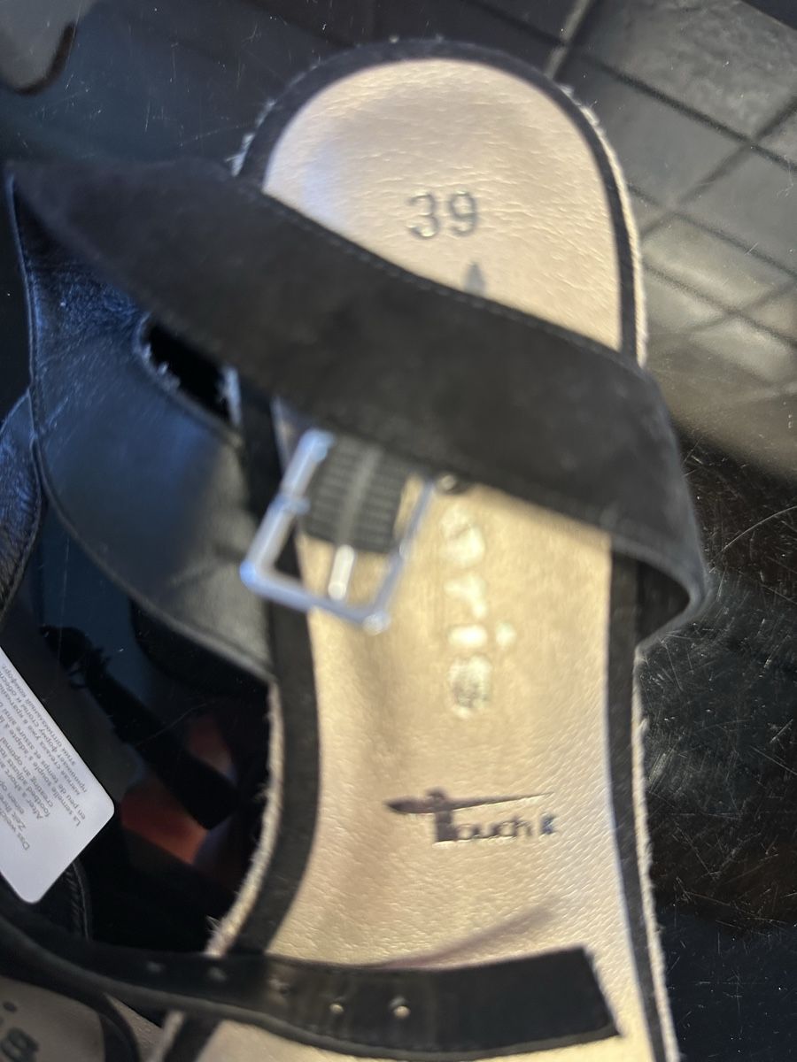 Tamaris Damenschuhe: Sandales compensées Tamaris 39 – Gebraucht aus Servion von josephine22