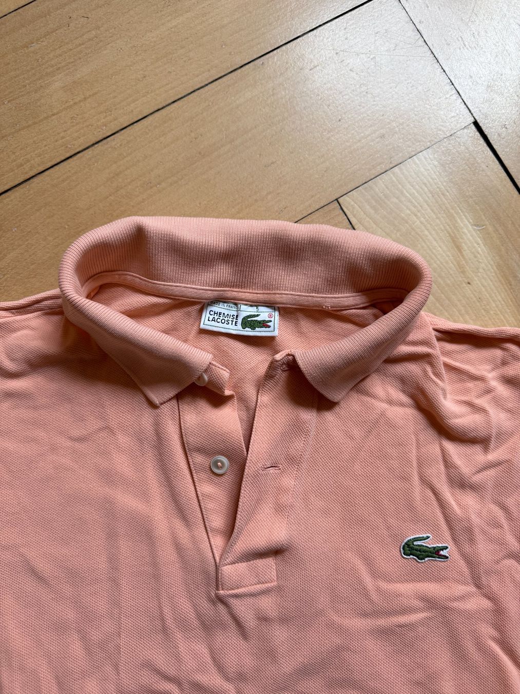 Lacoste Polos: LACOSTE - Poloshirt orange L – D'occasion à Zürich par Diazaio 1