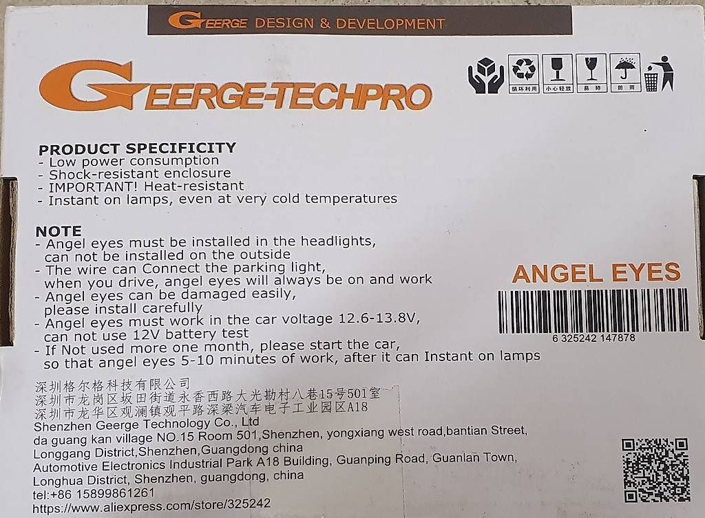 Scheinwerfer: Angel Eyes LED – Gebraucht aus Walliswil b.Wangen von ismhi 3
