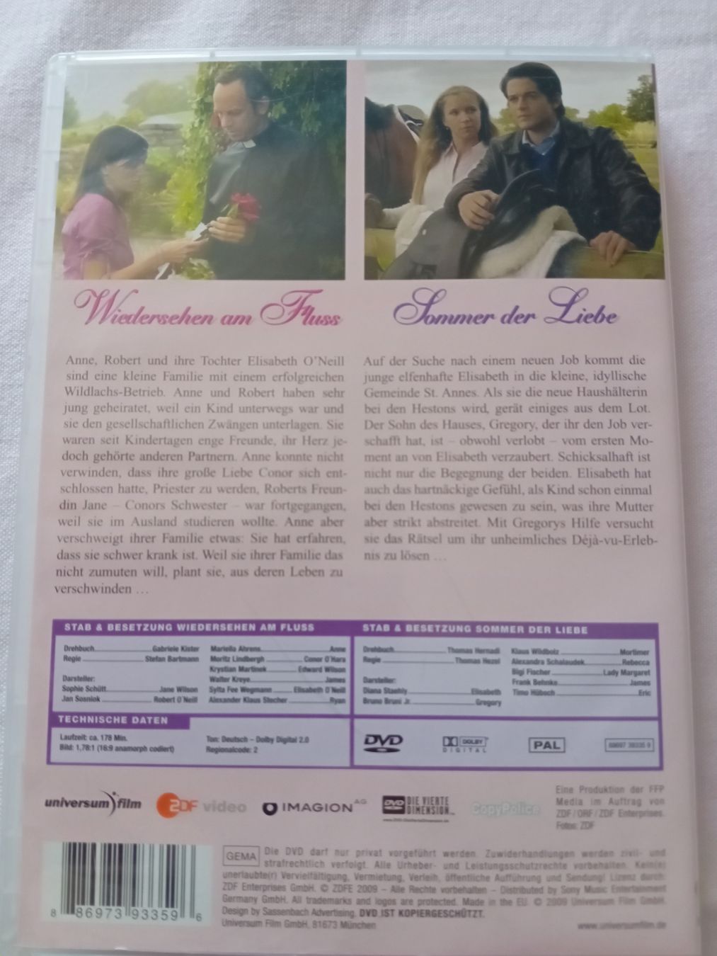 Tutti i DVDs: 2 Rosamunde Pilcher-Filme – Usato da Witterswil venduto da hele04 1
