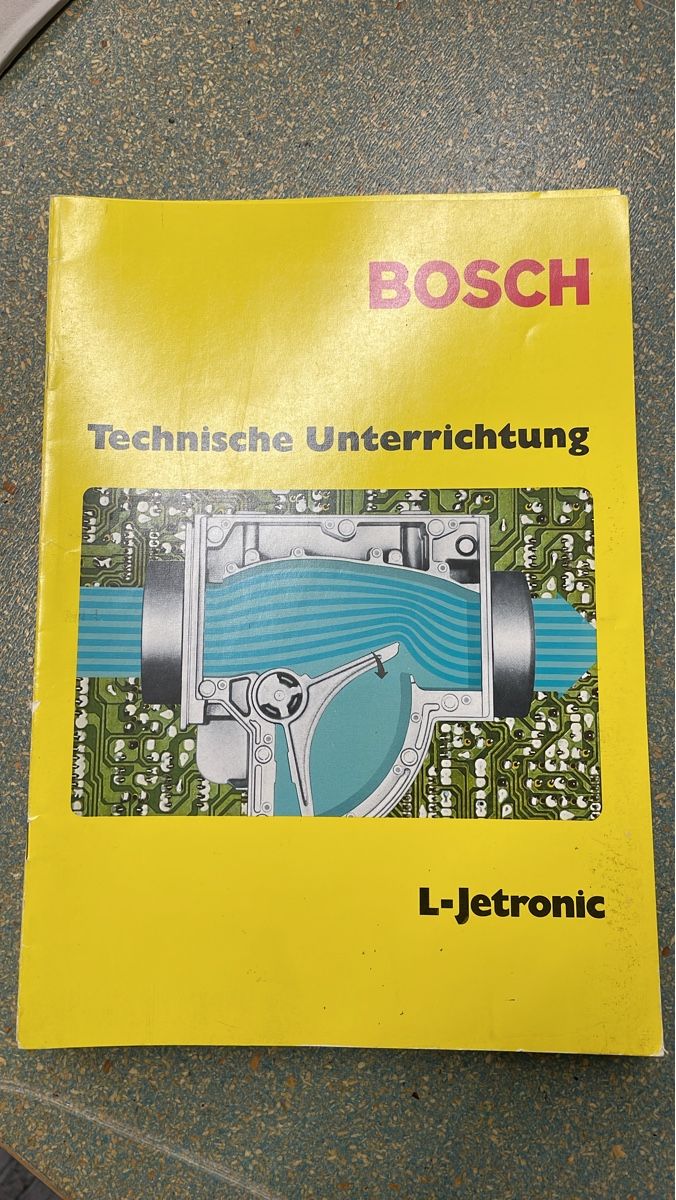 Bosch Documenti: Bosch Technische Unterrichtung – Usato da Möhlin venduto da Rotor117