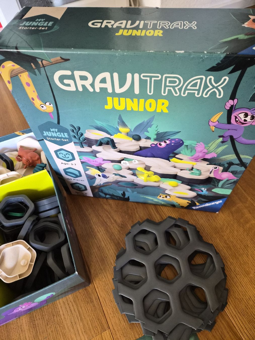 Ravensburger Giochi: Gravitrax Junior Jungle Starter-Set, neuwertig, komplett – Usato da Schwarzenberg LU venduto da LadySecondhand 3