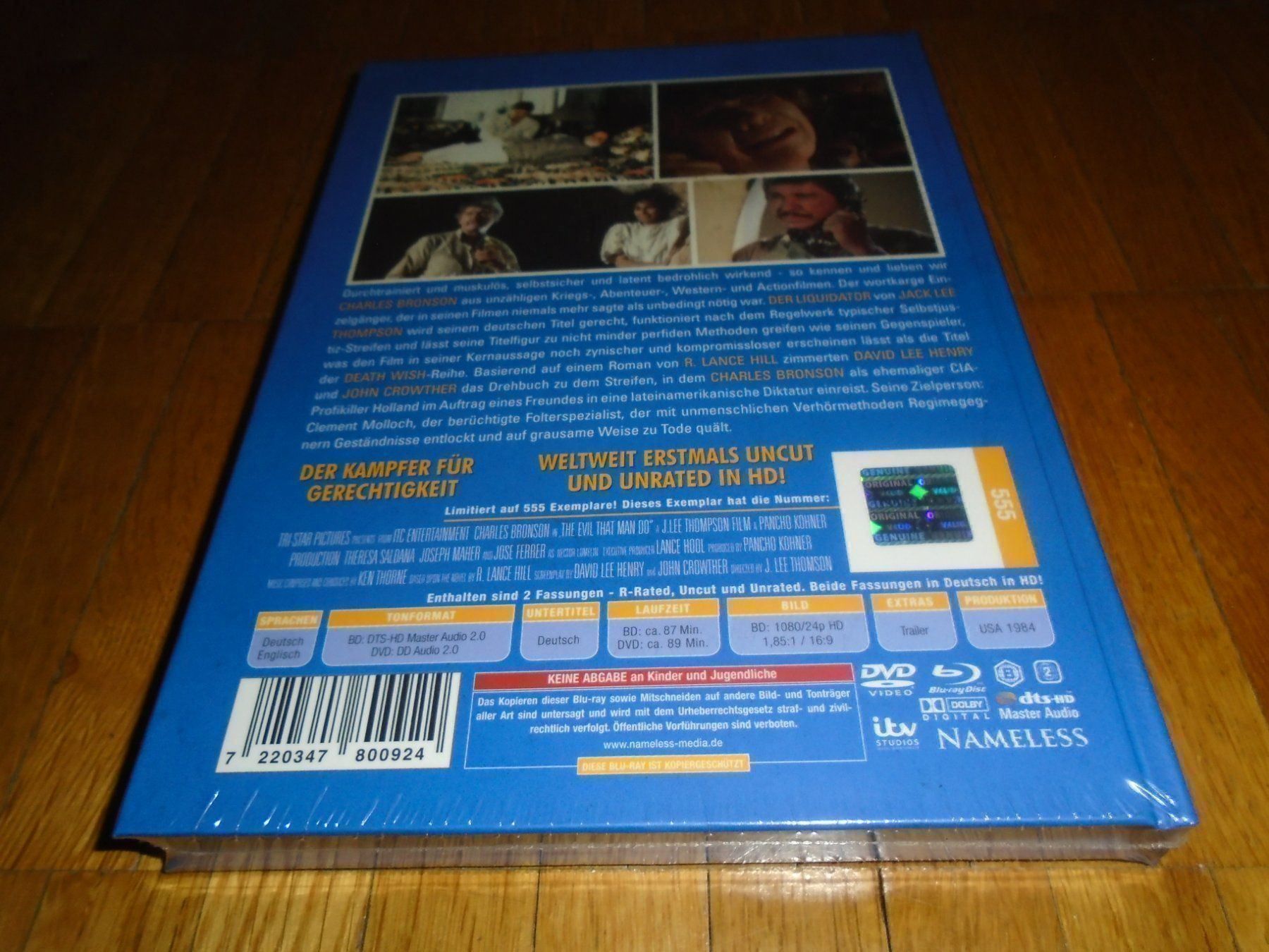 Tutti i DVDs: Der Liquidator - MEDIABOOK - D - UNRATED – Nuovo e nell'imballaggio originale da Basel venduto da havsok 1