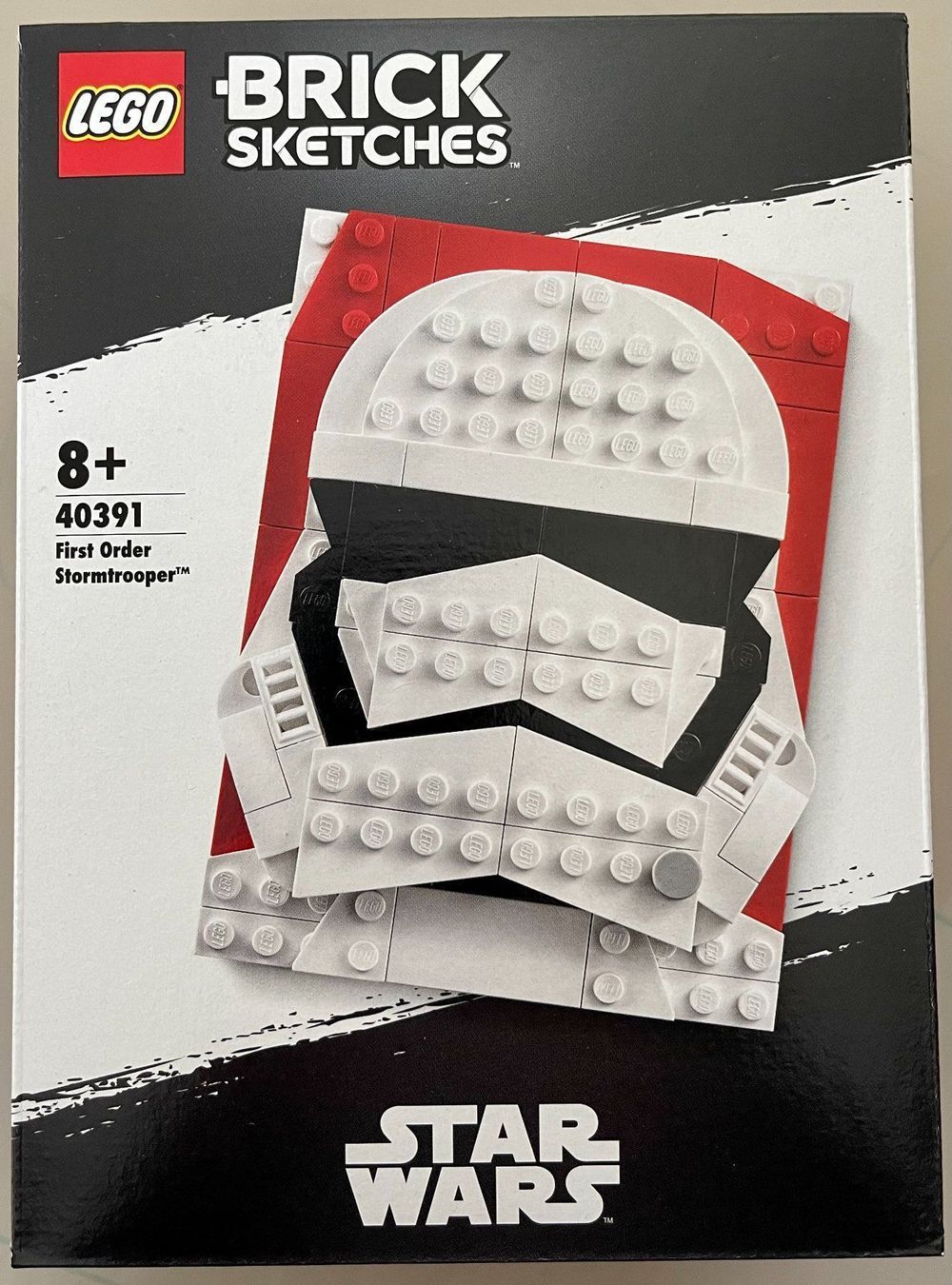 Lego Kit di costruzioni: Lego 40391 Brick Sketches - First Order Stormtrooper – Nuovo e nell'imballaggio originale da Höri venduto da PSMarinho