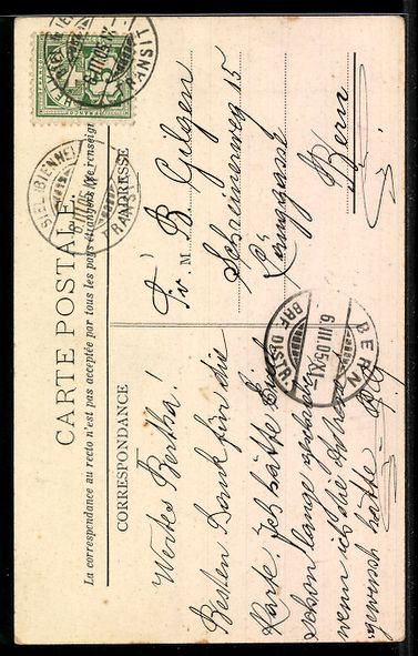 Cartoline postali: AK Bienne, Gorges du Taubenloch – Usato da Berlin venduto da bartko-reher 1