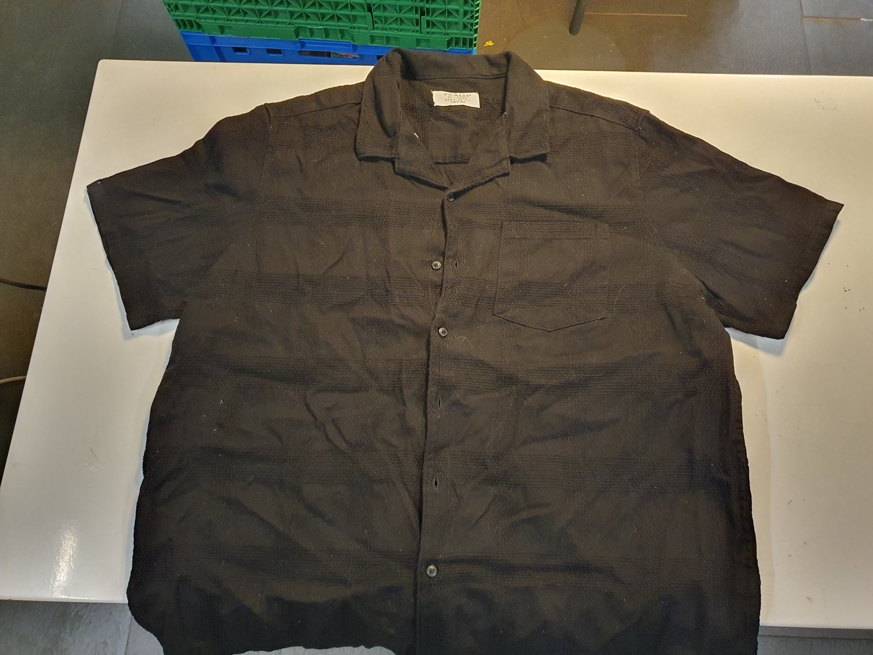 Camicie: Herrenhemd Primark schwarz grösse 3XL – Usato da Zürich venduto da loosebone