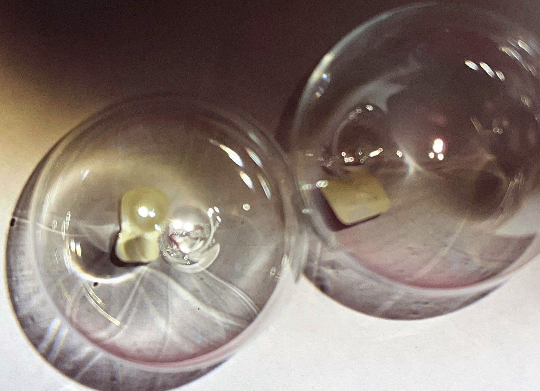 Tutte le decorazioni: Weihnachtskugel glasklar 4 cm. 2 er Set – Nuovo (secondo la descrizione) da Lutzenberg venduto da Truhe 1