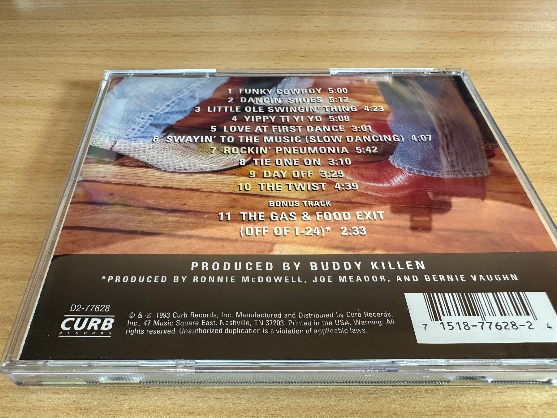 CDs: Ronnie McDowell – Country Dances – Gebraucht aus Rikon im Tösstal von Alpenmutz 1