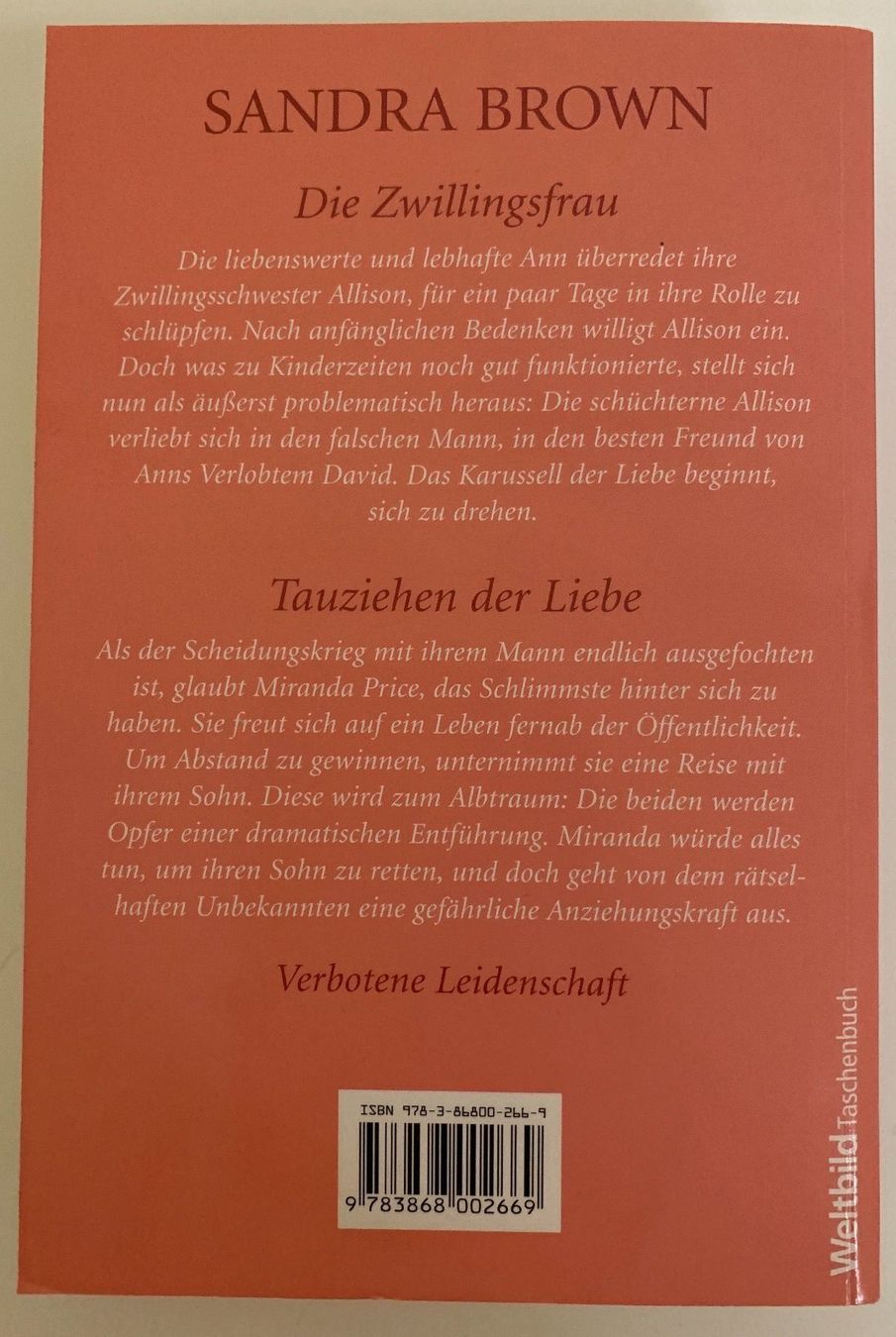Libri: Buch von Sandra Brown – Usato da Zürich venduto da ThaliaL 1